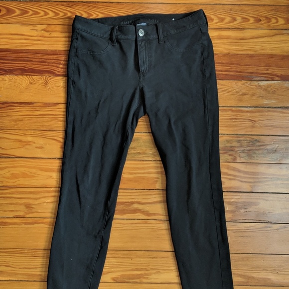 American Eagle Outfitters Denim - Black Skinny Jean Jeggings